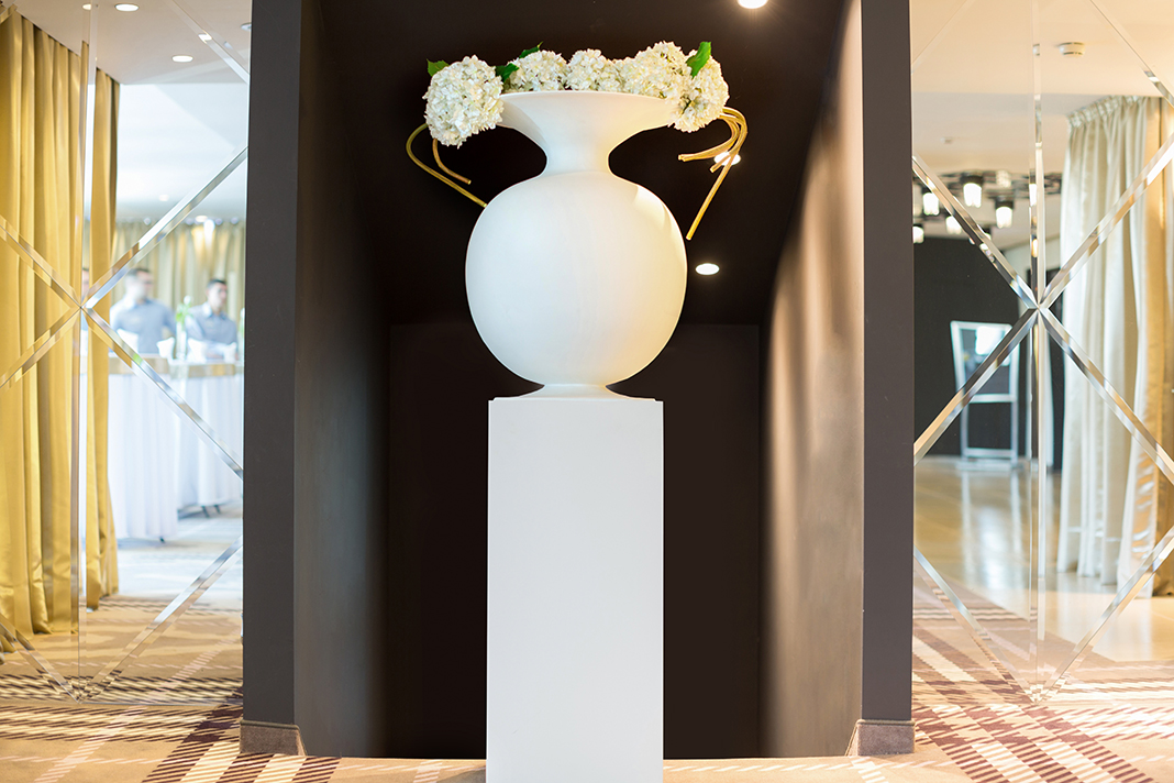 Hotel lobby interior